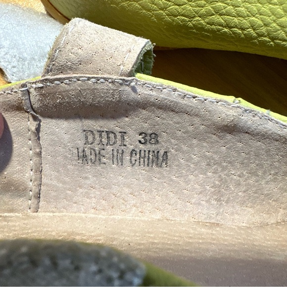 Bernie Mev Didi Slip On women’s shoes green sz 38 US 8 - Picture 7 of 9